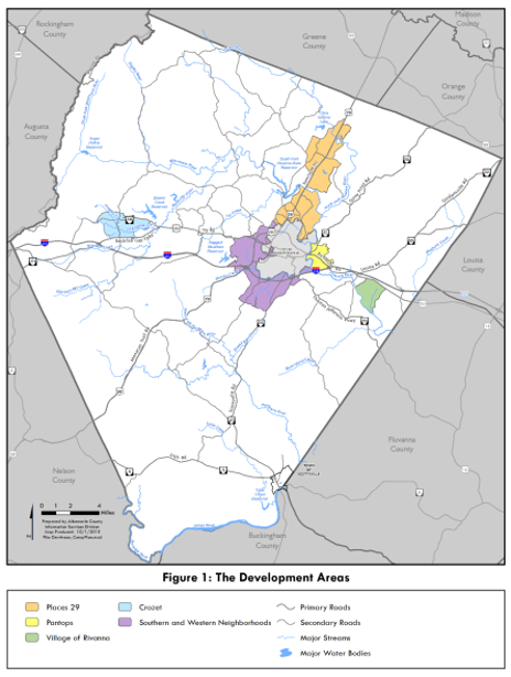 Figure 1 - The Development Areas